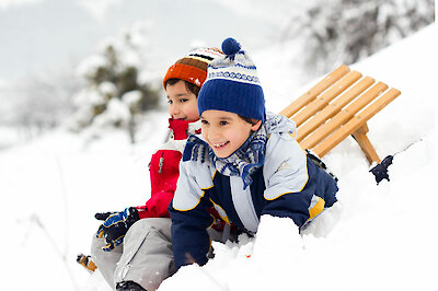 Familien Winterurlaub in Bayern